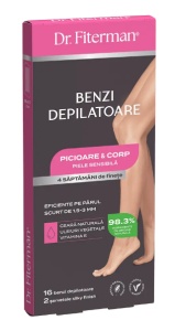 BENZI DEPILATOARE PICIOARE & CORP PIELE SENSIBILA * 16 BENZI, DR. FITERMAN