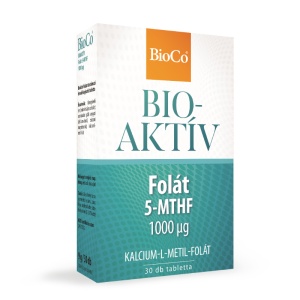 BIOCO FOLAT BIOACTIV 5-MTHF 1000 MCG * 30 COMPRIMATE