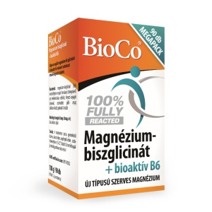 BIOCO MAGNEZIU BISGLICINAT + VITAMINA B6 BIOACTIVA * 90 COMPRIMATE FILMATE