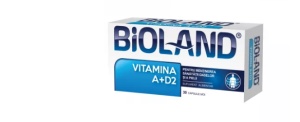 Bioland Vitamina A+D2, 30 capsule moi, Biofarm