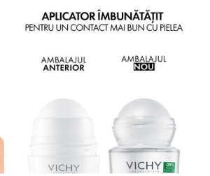 DEODORANT ROLL-ON MINERAL FARA SARURI DE ALUMINIU 48H*50ML, VICHY - Img 2