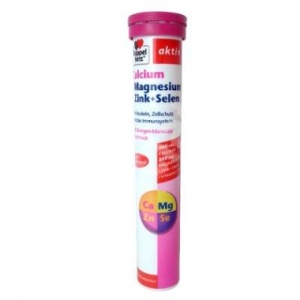 DOPPELHERZ AKTIV CA+MG+ZN+SE, 15 COMPRIMATE EFERVESCENTE