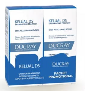 DUCRAY KELUAL DS SAMPON * 100 ML 1+1 PACHET PROMOTIONAL
