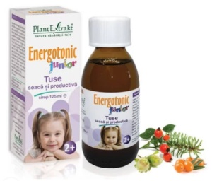 Energotonic Junior tuse seaca si productiva, 125 ml, PlantExtrakt