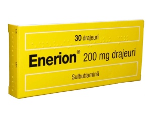 Enerion, 200 mg, 30 drajeuri, Laboratoires Servier