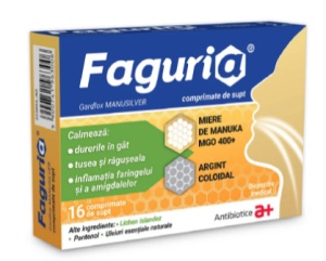 FAGURIA * 16 COMPRIMATE DE SUPT, ANTIBIOTICE SA