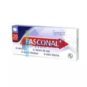 Fasconal, 20 comprimate, Gedeon Richter