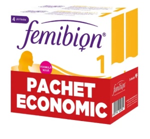 FEMIBION SARCINA SANATOASA 1 * PACHET 28 CAPSULE+28 CAPSULE