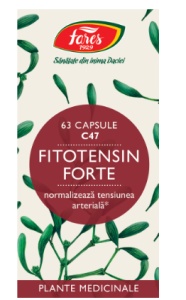 Fitotensin Forte C47, 63 capsule, Fares