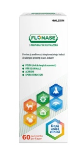 FLONASE 50 MCG/DOZA * 60 PULVERIZARI/FLACON SPRAY NAZAL SUSPENSIE, HALEON
