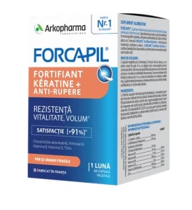 FORCAPIL FORTIFIANT KERATINE+ * 60 GELULE, ARKOPHARMA