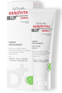 GEROVITAL H3 DERMA+ CREMA ANTIACNEICA, 50 ML
