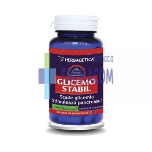 Glicemostabil, 60 capsule, Herbagetica