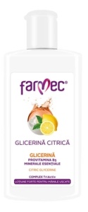 Glicerina citrica pentru maini, 150ml, Farmec