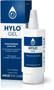 Hylo Gel, picaturi oftalmologice, 10 ml