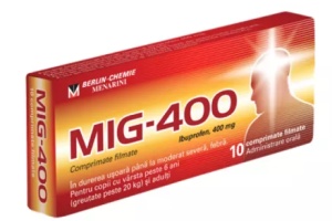 Mig 400, 10 comprimate, 400 mg