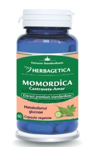 MOMORDICA EXTRACT DE CASTRAVETE AMAR * 60 CAPSULE, HERBAGETICA