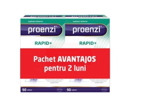 PACHET AVANTAJOS PROENZI RAPID+ * 90 TABLETE 1+1 GRATUIT, WALMARK