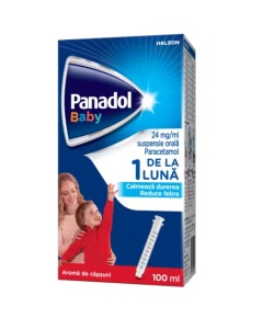 PANADOL BABY 24 MG/ML SUSPENSIE ORALA * 100 ML