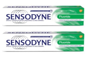 PASTA DE DINTI SENSODYNE FLUOR * 100 ML 1+1 50% REDUCERE LA AL 2-LEA PRODUS