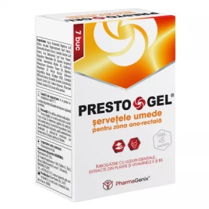 PRESTOGEL SERVETELE UMEDE * 7 BUC