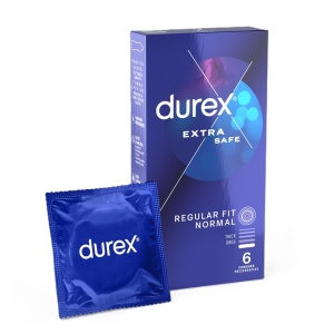 Prezervative Durex Extra Safe, 6 buc