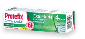 PROTEFIX CREMA ADEZIVA CU ALOE VERA * 40 ML, QUEISSER PHARMA
