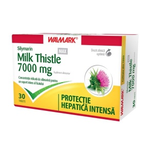 SILIMARIN MILK THISTLE MAX 7000MG 30COMPR