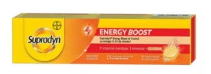SUPRADYN ENERGY BOOST * 15 COMPRIMATE EFERVESCENTE