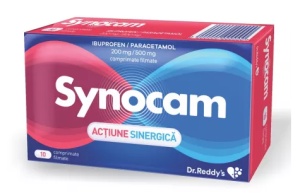 Synocam, 200 mg/500 mg, 10 comprimate