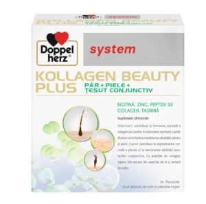 SYSTEM KOLLAGEN BEAUTY PLUS * 30 FLACOANE, DOPPELHERZ