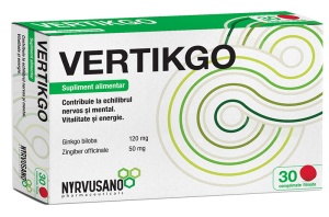 VERTIKGO * 30 COMPRIMATE FILMATE