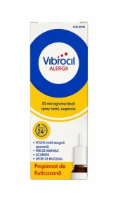 VIBROCIL ALERGII 50 MCG/DOZA * 120 PULVERIZARI