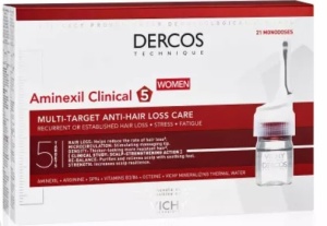 VICHY TRATAMENT IMPOTRIVA CADERII PARULUI DERCOS AMINEXIL CLINICAL 5 FEMEI