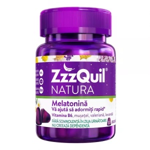 ZZZQUIL NATURA MELATONIN * 30 JELEURI