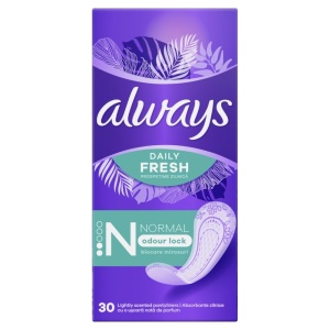 ABSORBANTE ZILNICE ALWAYS NORMAL DAILY FRESH * 30 BUC 7909