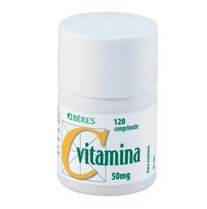 BERES VITAMINA C 50 MG, 120 COMPRIMATE