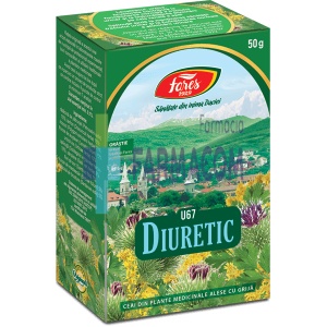 Ceai Diuretic U67, 50 g, Fares