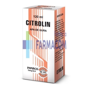CITROLIN APA DE GURA * 120 ML