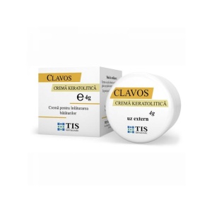 Clavos crema keratolitica, 4 g