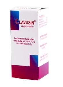 Clavusin solutie cutanata, 10 ml, Meduman