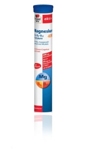 DOPPELHERZ MAGNEZIU 400MG +B1+B6+B12+ACID FOLIC, 15 COMPRIMATE EFERVESCENTE
