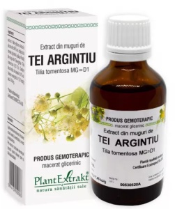 EXTRACT DIN MUGURI DE TEI ARGINTIU * 50 ML