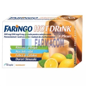 FARINGO HOT DRINK * 8 PL TERAPIA