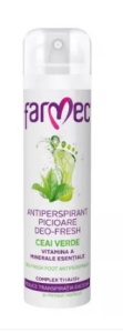 Farmec antiperspirant picioare DEO FRESH, 150 ml
