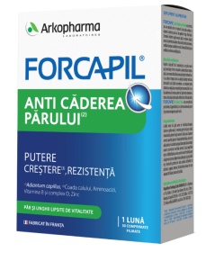 FORCAPIL ANTI CADEREA PARULUI * 30 COMPRIMATE FILMATE, ARKOPHARMA