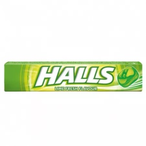 HALLS FRESH LIME * 1 TUB