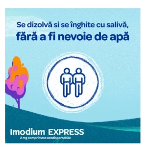 IMODIUM EXPRES 2 MG * 6 COMPRIMATE ORODISPERSABILE - Img 2