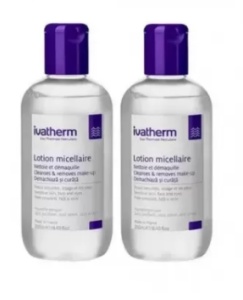 IVATHERM LOTIUNE MICELARA FATA/OCHI PSS * 250 ML(1+1) 1272