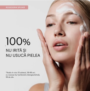 IVATHERM ROSEDERM SPUMA DEMACHIANTA * 160 ML 2163 - Img 2